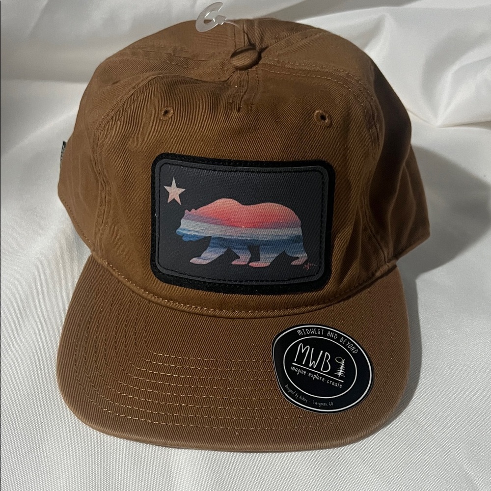 Legacy Brown‎ Bear Patch Hat